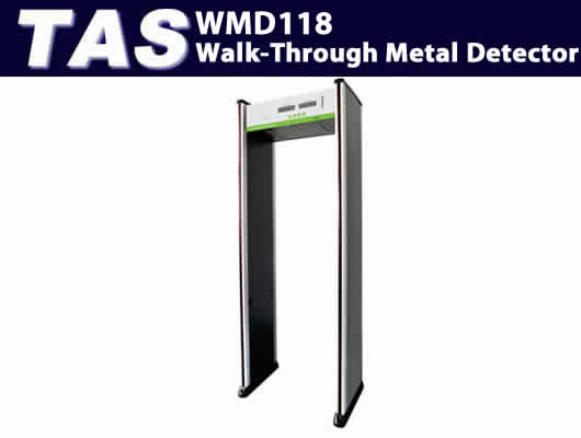 ACCESS CONTROL - WMD118 WALK THROUGH METAL DETECTOR